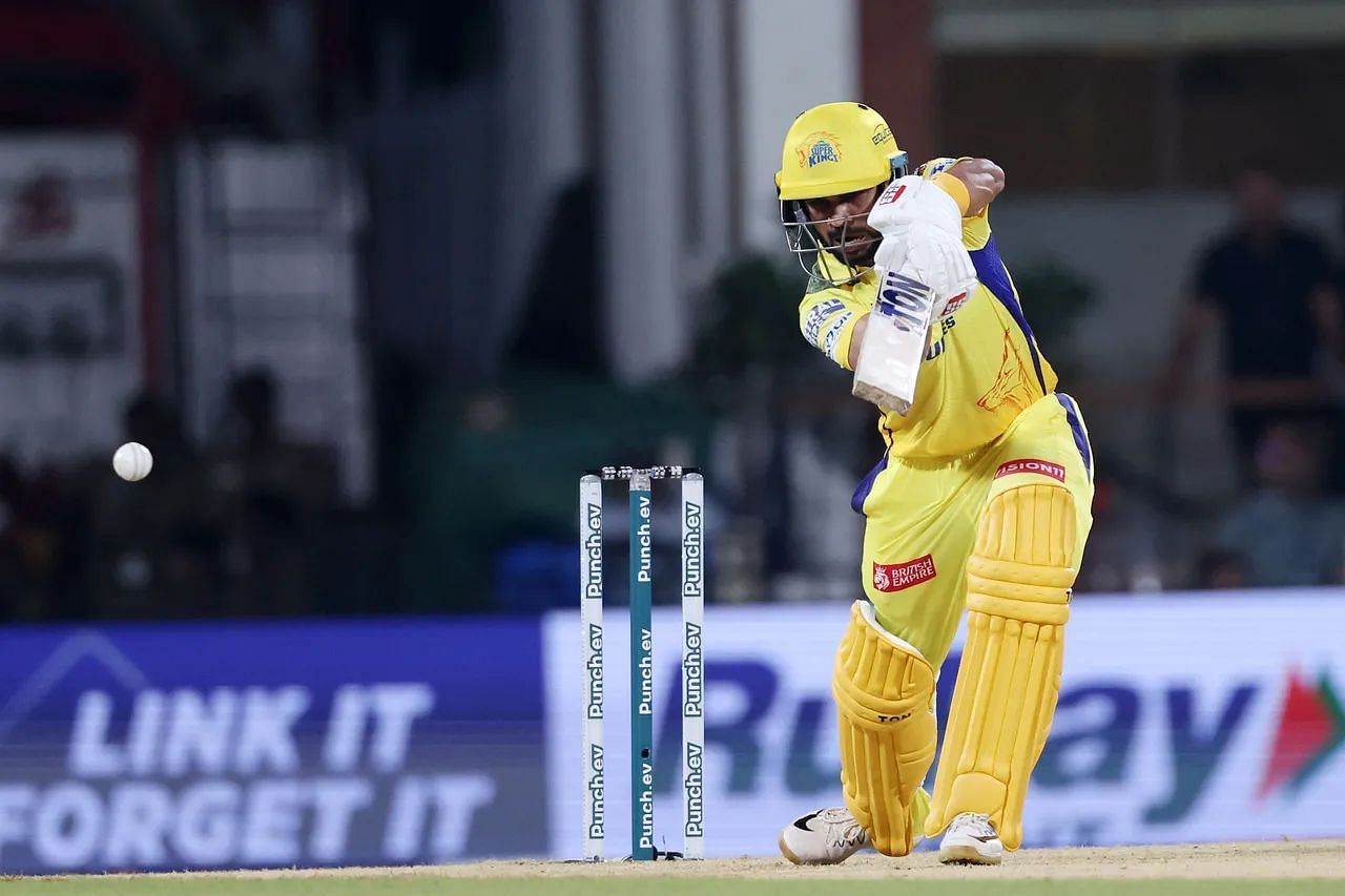 Ruturaj Gaikwad in action (Credits: IPL)